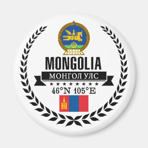 Mongolia Magnet