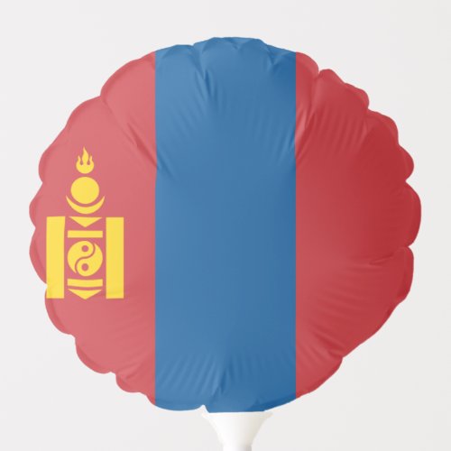 Mongolia Mongolian Flag Balloon