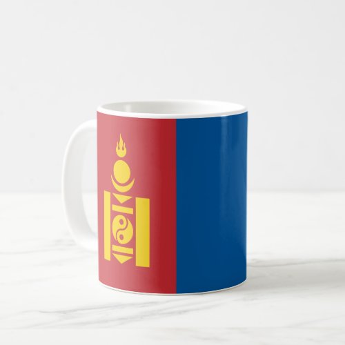 Mongolia Mongolian Flag Coffee Mug