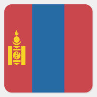 Mongolia (Mongolian) Flag