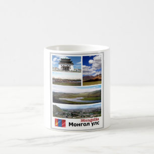 Mongolia - Mosaic - Coffee Mug