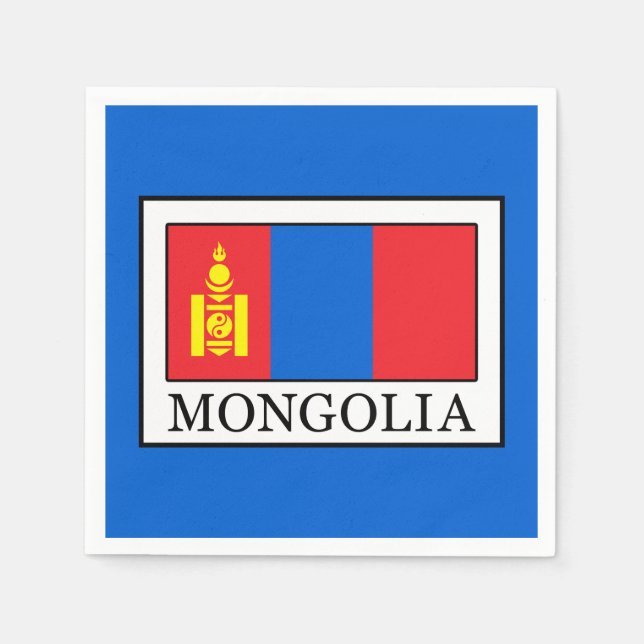 Mongolia Napkins (Front)