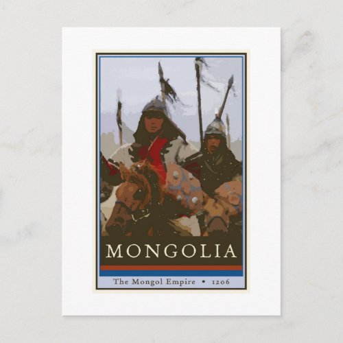 Mongolia Postcard