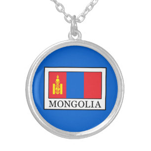 Mongolia Silver Plated Necklace