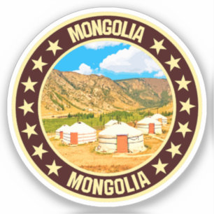 Mongolia sticker