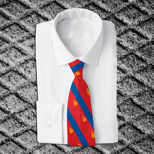 Mongolia Ties fashion Mongolian Flag business Neck Tie