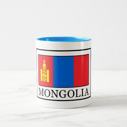 Mongolia Two_Tone Coffee Mug
