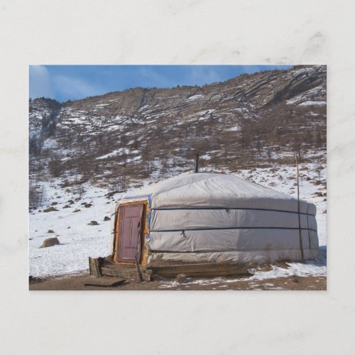 Mongolian Countryside photography Postcard