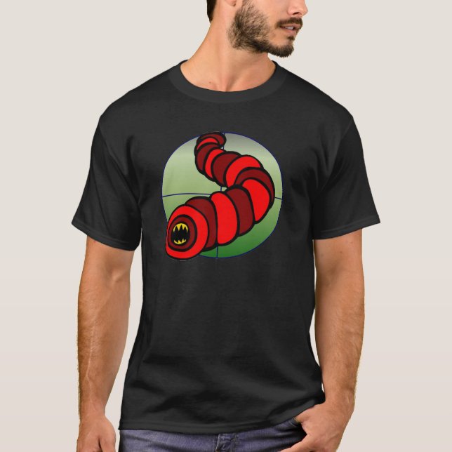 Mongolian Death Worm T-Shirt (Front)