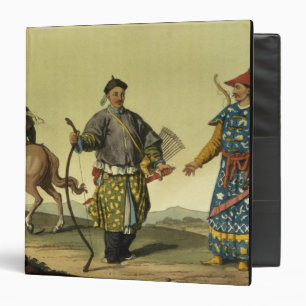 Mongolian Eight Flags soldiers from Ching's milita 3 Ring Binder