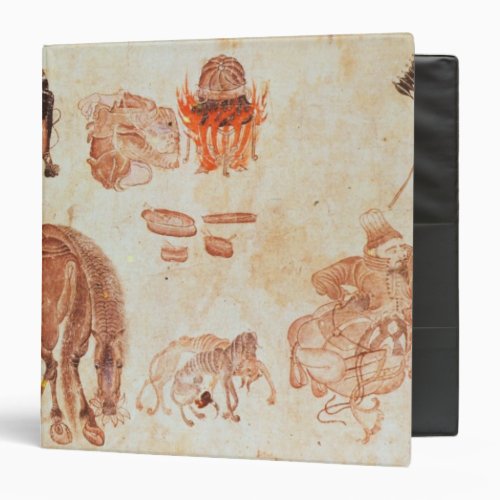 Mongolian nomadic camp 15th century binder