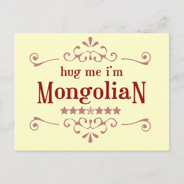 Mongolian Postcard (Front)