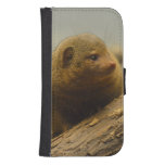 Mongoose a Tree Branch Wallet Phone Case For Samsung Galaxy S4