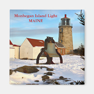 Monhegan Island Light, Maine Magnet