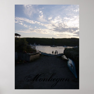 Monhegan: Summer in Maine. Poster