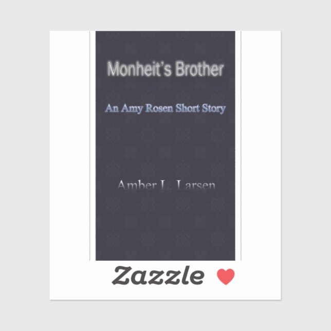 Monheit's Brother Book Cover Sticker (Sheet)