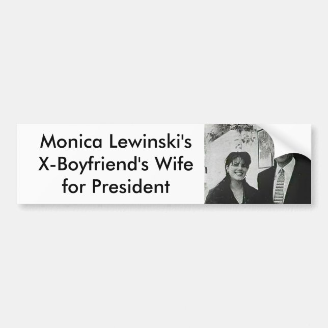 Monica Bumper Sticker (Front)