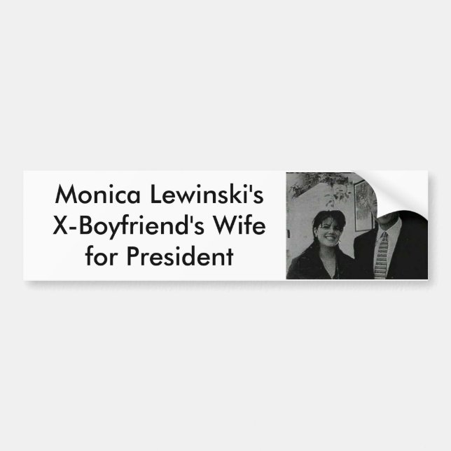 Monica Bumper Sticker (Front)