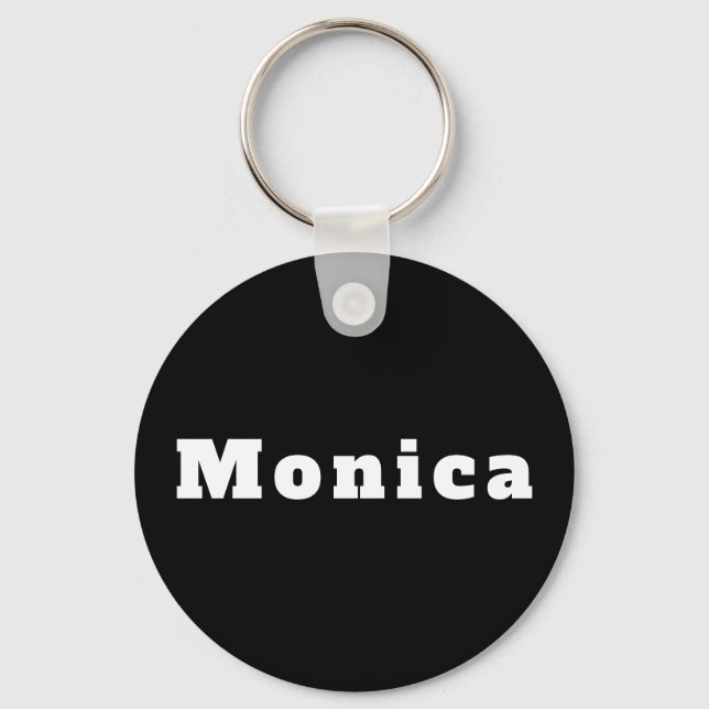 Monica Keychain (Front)