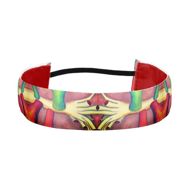 "Monism" Pastel & Oil by A. Louise Peterson Athletic Headband (Front)