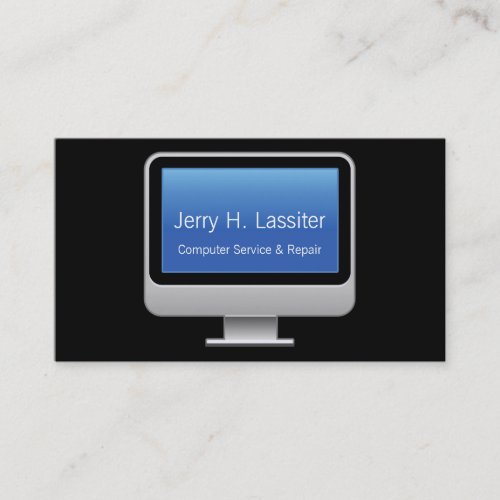 Monitor Card Business Cards