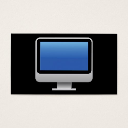 Monitor Card Business Card Templates