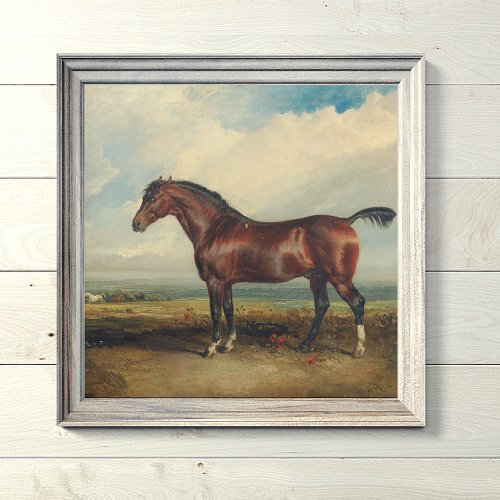 Monitor Horse Painting by James Ward Canvas Print