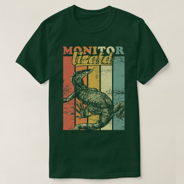 Monitor Lizard 1 T-Shirt (Design Front)