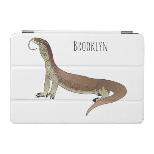 Monitor lizard cartoon illustration iPad mini cover