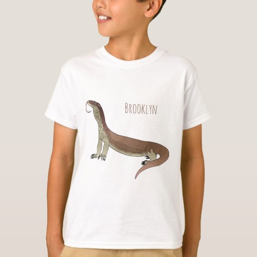 Monitor lizard cartoon illustration  T_Shirt