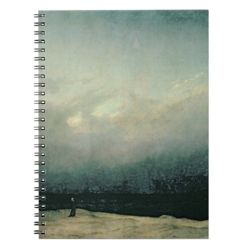 Monk by sea 1809 notebook