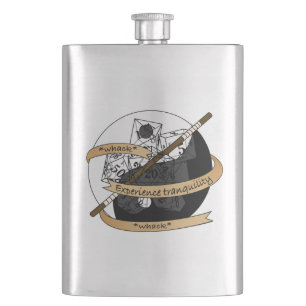 Monk Dice Design Flask