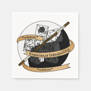Monk Dice Design Napkins