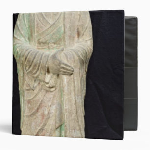 Monk, from Dunhuang, Gansu Province 3 Ring Binder