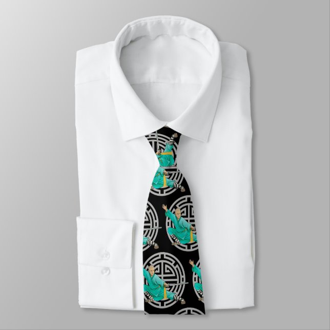 Monk Jian Neck Tie (Tied)