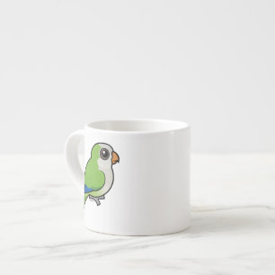 Monk Parakeet Espresso Cup