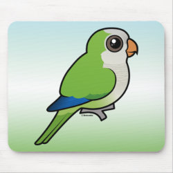 Birdorable Monk Parakeet Mousepad