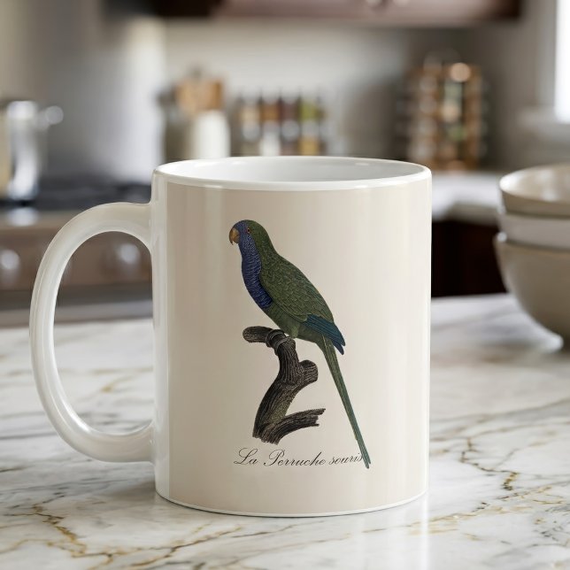 Monk Parakeet or Monk Parrot, Myiopsitta Monachus Coffee Mug (Monk Parakeet or Monk Parrot, Myiopsitta Monachus. Coffee Mug)
