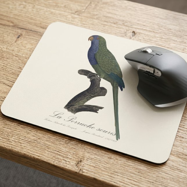 Monk Parakeet or Monk Parrot, Myiopsitta Monachus Mouse Pad (Monk Parakeet or Monk Parrot, Myiopsitta Monachus. Mouse Pad)