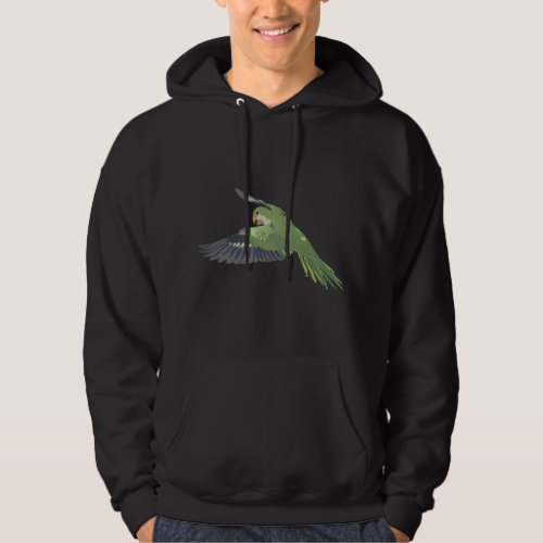 Monk Parakeet Parrot  Hoodie