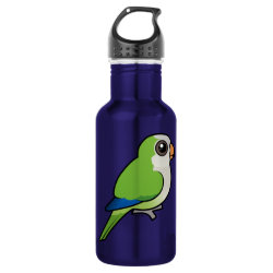 Birdorable Monk Parakeet Water Bottle (24 oz)