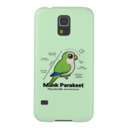 Monk Parakeet Statistics Case-Mate Barely There Samsung Galaxy S5 Case