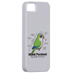 Monk Parakeet Statistics Case-Mate Vibe iPhone 5 Case