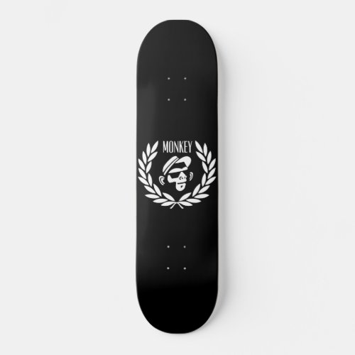 Monkey 2 Tone Laurel Wreath Skateboard