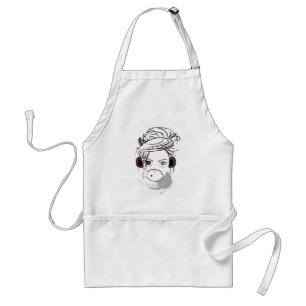 monkey. adult apron