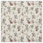 Monkey Adventures: Whimsy Monkey Fabric