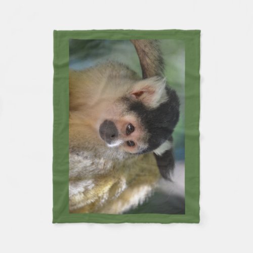 Monkey _ Africa Collection Fleece Blanket