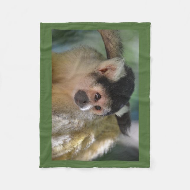Monkey - Africa Collection Fleece Blanket (Front)