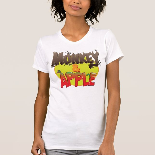 Monkey and Apple logo shirt (Front)