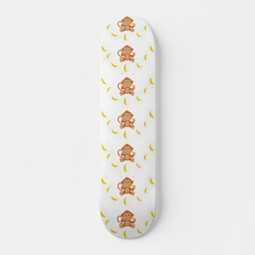 Monkey and bananas skateboard